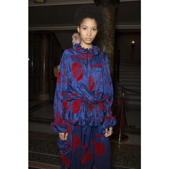 New STELLA MCCARTNEY Nylon Flock Print Jacket - Picture 1 of 16